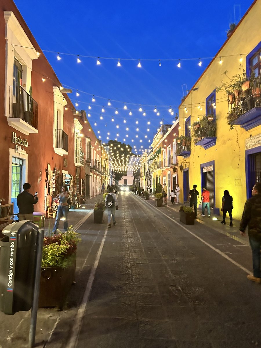 Mexico City at night